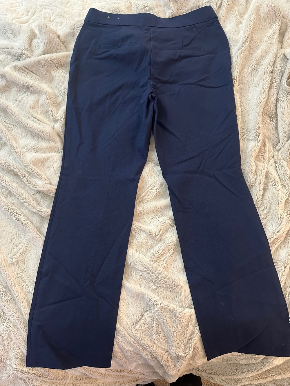 Chico's Navy Cotton Blend Pants